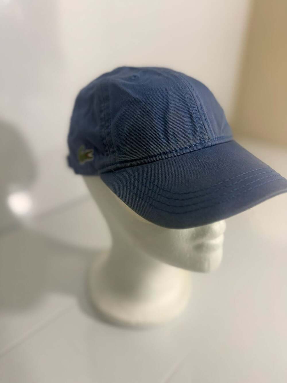 Lacoste Baseball Cap Blue Cotton